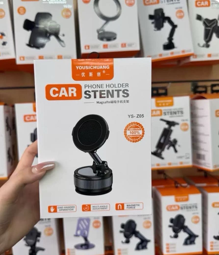 Magnetic Vacuum Suction Phone Holder