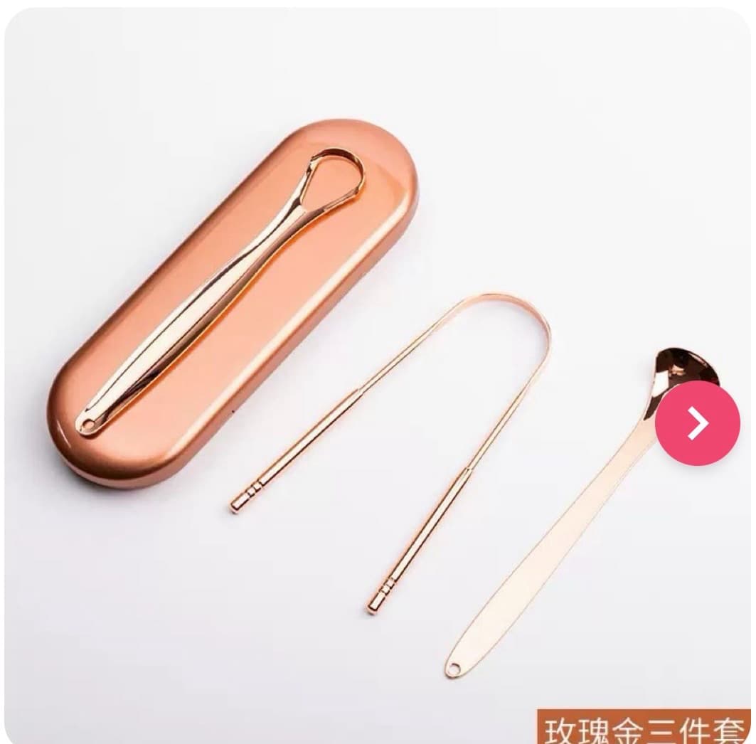 3pcs Stainless Tongue Cleaner
