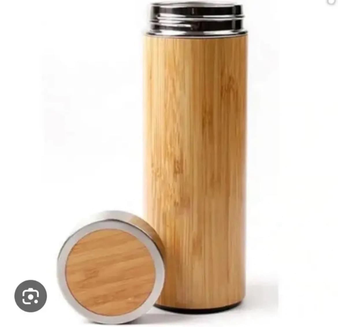Wood flask