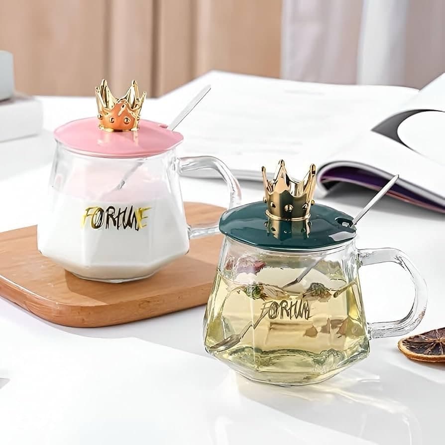 Fortune cup with spoon